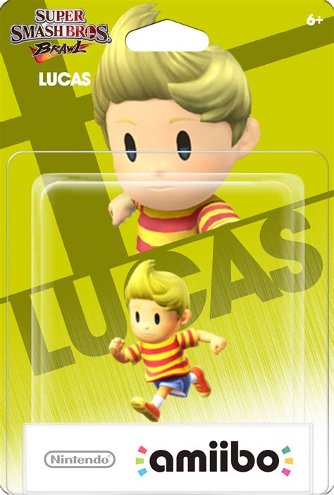 Super Smash Bros Brawl Lucas Amiibo By Fakeamiibo On Deviantart