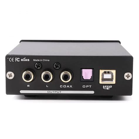 Fx Audio Dac Sq Usb Dac Es Q M Xmos U Bit Khz Dsd Black