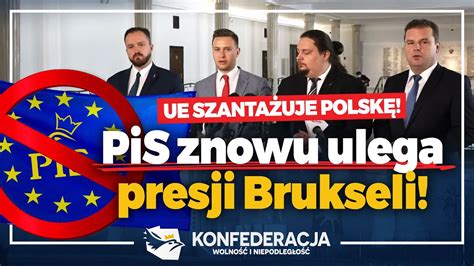 Komisja Europejska Wnosi O Kary Dla Polski Pis Znowu Ulega Presji