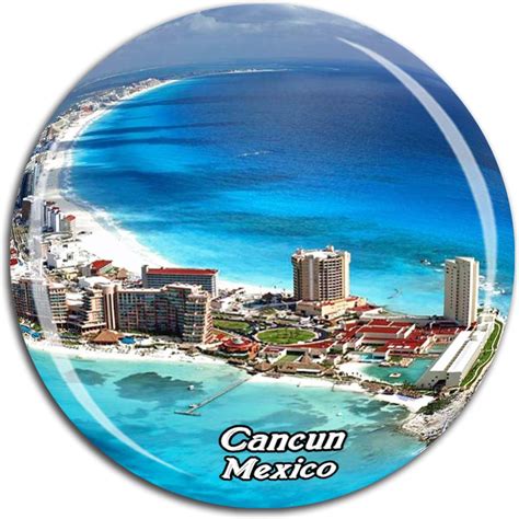 Amazon Cancun Quintana Roo Mexico Magnet Fridge Magnet Wooden 3D