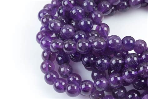 Natural AMETHYST Beads Gemstone Beads Round 8mm-full Strand | Etsy