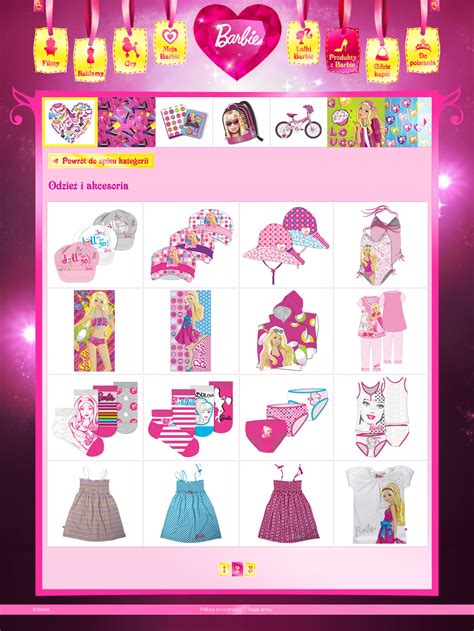 Barbie official website on Behance