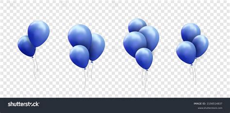 Blue Balloon Transparent Background