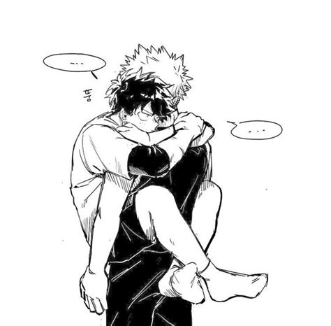 Bakudeku Pics 🥦💚🧡⚠️ Clingy Bakudeku My Hero Academia Episodes My