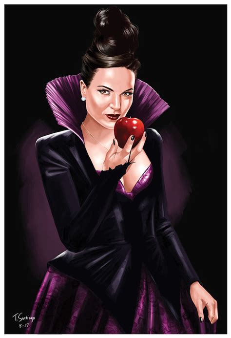 Evil Queen Tony Santiago Art