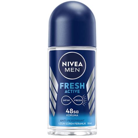 Nivea Man Roll On Deodorant Fresh Active Ml Nar Ecza