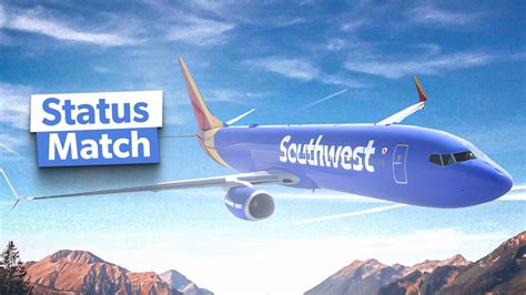 How To Use The Southwest Airlines Free Status Match For Elite Perks