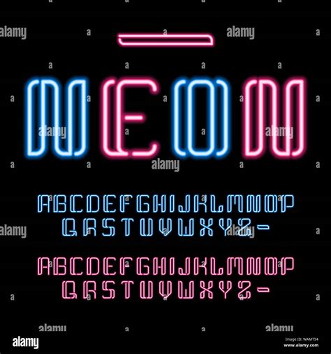 80s Neon Font