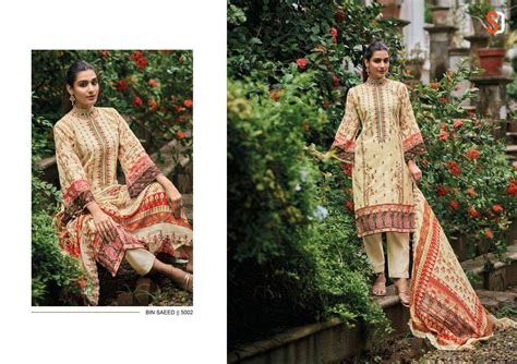 Sharaddha Designer Bin Saeed Lawn Collection Vol Suits Wholesale