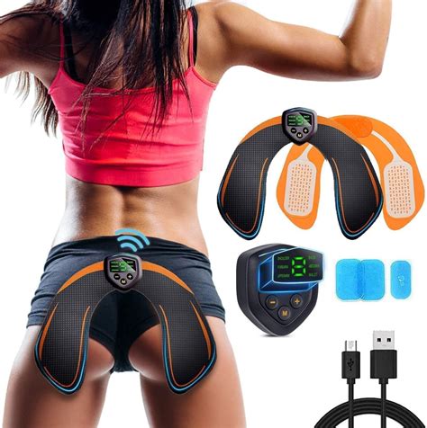 Electric Buttock Toner Ems Hips Muscle Stimulator Exerciser Correction