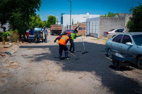 Refuerzan Bacheo Y Reencarpetado En Calles De Culiac N