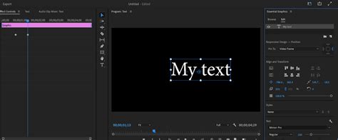 How To Add Text In Adobe Premiere Pro