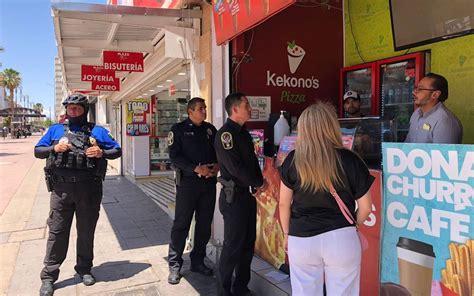 Supervisan Policía Municipal y Cocentro acciones de seguridad pública