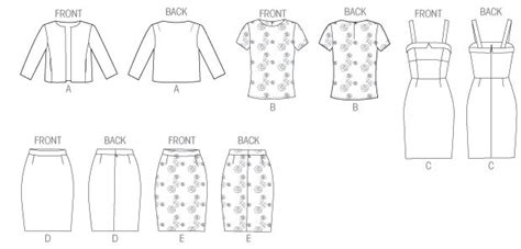 The Sewing Pattern For An Easy To Sew Top And Pants