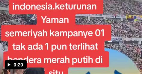 Pendukung Berharap Kalau 01 Menang Kita Bisa Jadi Negara Arab Yang