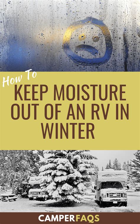 Pro Tips To Keep Moisture Out Of An Rv In Winter