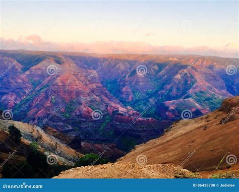 Waimea Canyon State Park In Kauai Hawaii Stock Photo Image Of Waimea