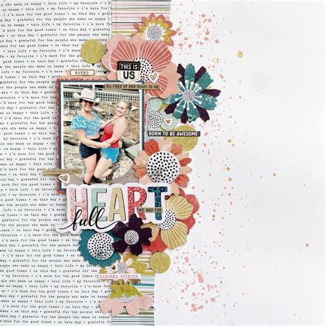 Pin On Vicki Boutin Inspiration In Scrapbook Inspiration