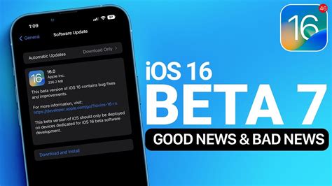 IOS 16 Beta 7 Released Good News Bad News YouTube