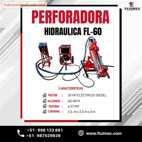 Fl Perforadora Hidr Ulica Para Actividades De Exploraci N