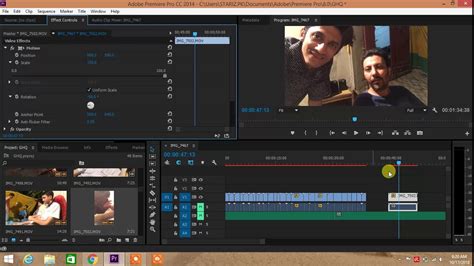 How To Rotate A Video In Adobe Premier Pro Cc Easily Youtube