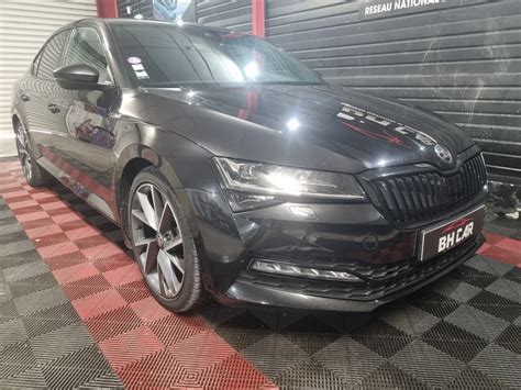 Skoda Superb Tsi Sportline Full Black Boitier Bio Ethanol Carte