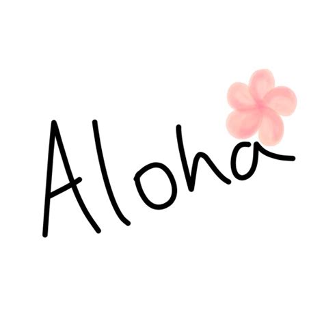 Hawaiian stickers for iMessage, pic keyboard emoji by Cameron Ewart