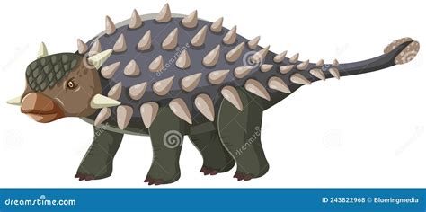 Dinosaur Ankylosaurus Talarurus Velociraptor Euoplocephalus