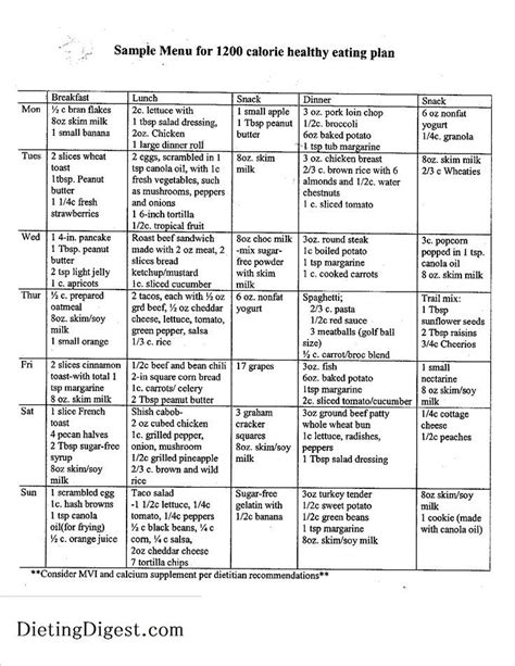 Dr Nowzaradan Diet Plan Printable Food List