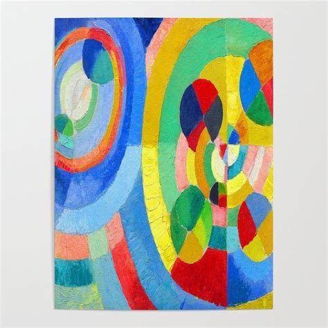 Robert Delaunay Circular Forms Iii Poster Wallart Cube Shop