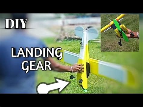 How To Make Rc Plane Landing Gear Rc Plane Wheels Cub Rc Model