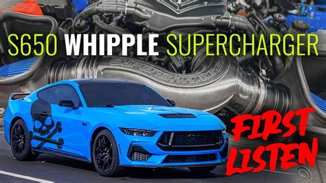 Whipple Supercharged 2024 Mustang ECU Tuned For Over 800 HP