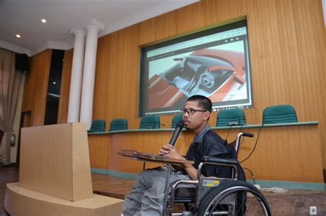 Physical Limitations Don T Stop Fahmi From Making Car Design