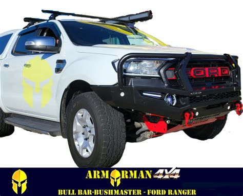 Bull Bar Bushmaster For Ford Ranger Ford Everest