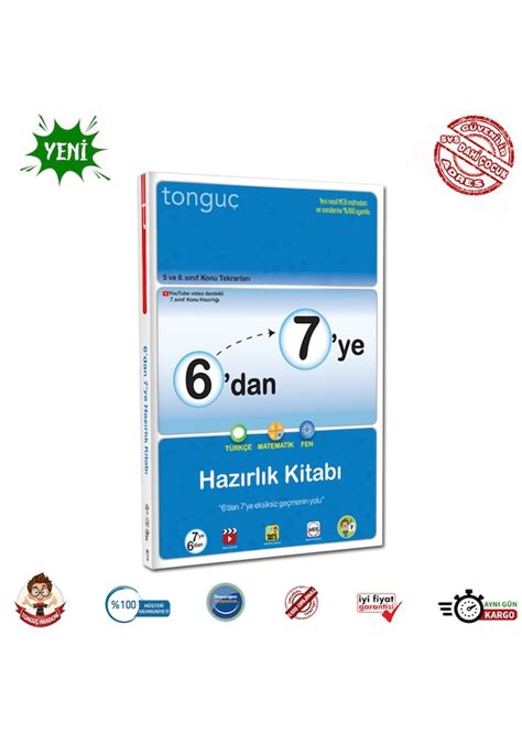 Tonguç Akademi 7 Sınıf 6 Dan 7 Ye Hazırlık Kitabı Fiyatları ve Özellikleri