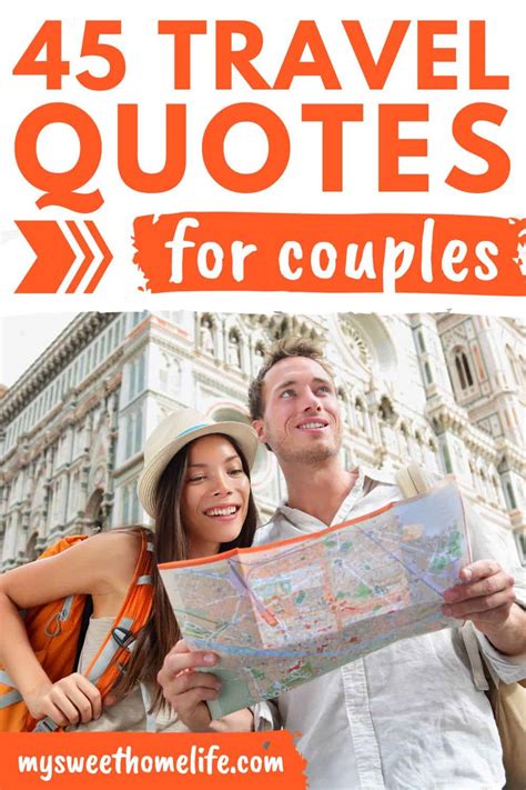 45 Couples Travel Quotes For Adventure Lovers My Sweet Home Life