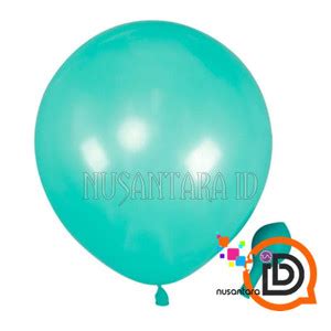 Jual Balon Latex Doff Inch Hijau Tosca Balon Karet Balon Warna