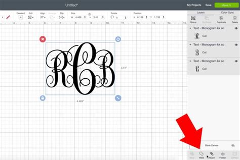 Make Easy Monograms with Cricut -Three Ways - Daily Dose of DIY