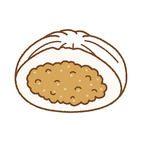 肉まんのイラスト 商用okの無料イラスト素材サイト ツカッテ