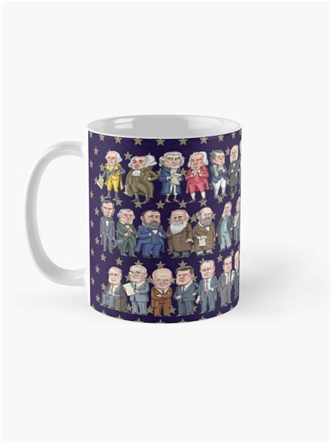 Presidents Of The United States Coffee Mug For Sale By Mackaycartoons Redbubble