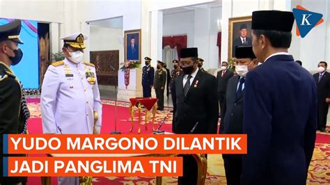 Berita Harian Presiden Jokowi Resmi Lantik Yudo Margono Jadi Panglima