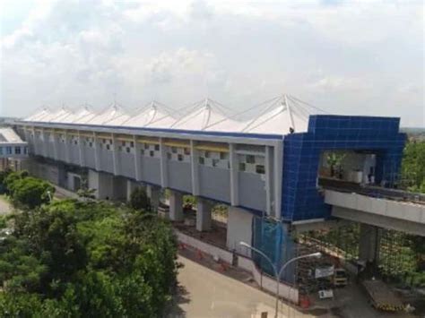 LRT Zona 1 Airport Karya Atap Membrane