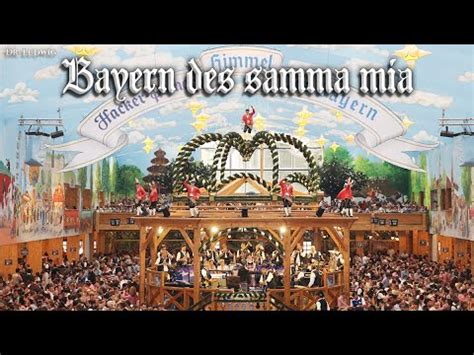 Bayern Des Samma Mia Oktoberfest Song English Translation YouTube