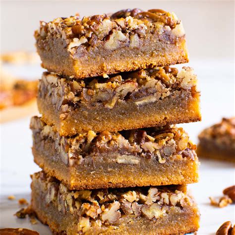 Healthy Pecan Pie Bars Gluten Free Dairy Free