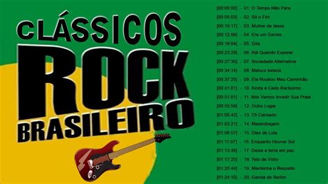 Cl Ssicos Do Rock Nacional O Melhor Do Rock Brasileiro Musicas Pop