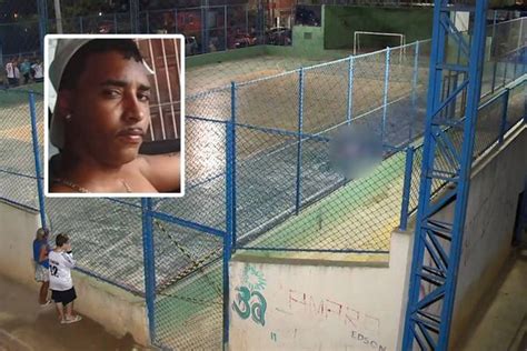 A Gazeta Jovem é Morto A Tiros Em Quadra Quando Estava Jogando Bola