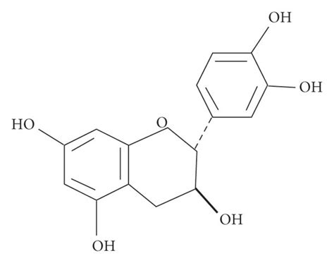 Chemical Structure Of Catechin Download Scientific Diagram