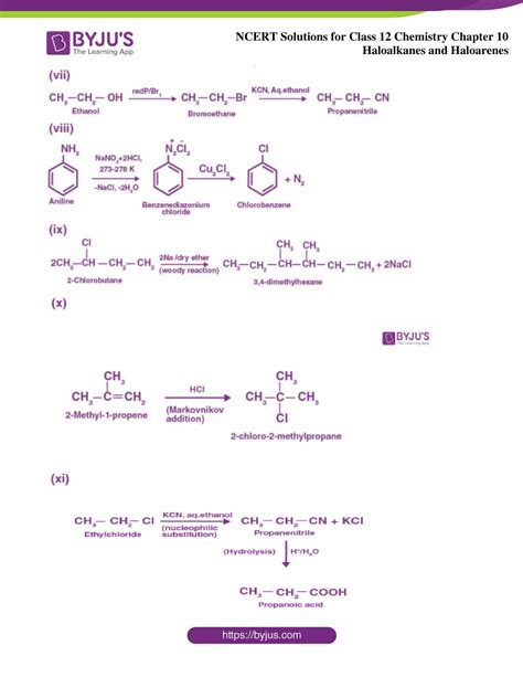 Chemistry Notes Ch Haloalkanes And Haloarenes Alkane Chemical