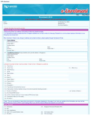 Fillable Online Nyp E Enrolment Fax Email Print Pdffiller