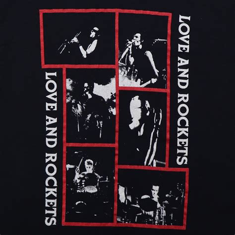 1989 Love And Rockets So Alive Tour Shirt Wyco Vintage